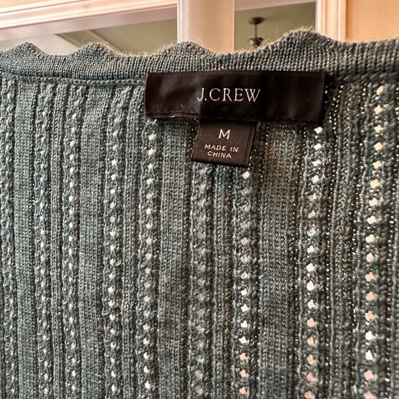 J. Crew scalloped-hem sweater - Picture 3 of 4